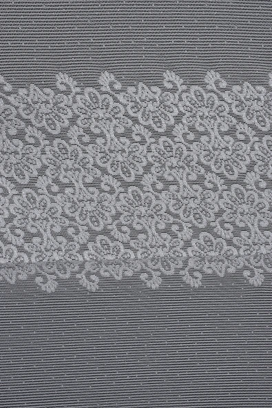 KDK 1260 DESEN GRİ RENK TEK KANAT Hazır dikilmiş Pileli Fon Perde 300*260 cm - Resim 3