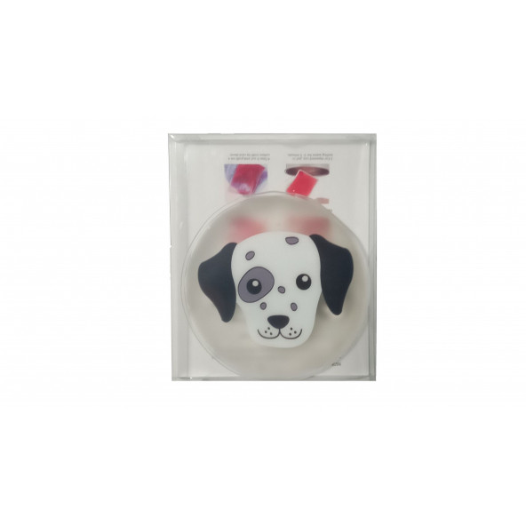 KÖPEKLİ CEP SOBASI,EL ISITICI,SICAK SU TORBASI PVC  9cm - 4