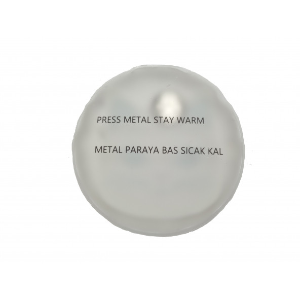 KÖPEKLİ CEP SOBASI,EL ISITICI,SICAK SU TORBASI PVC  9cm - 6
