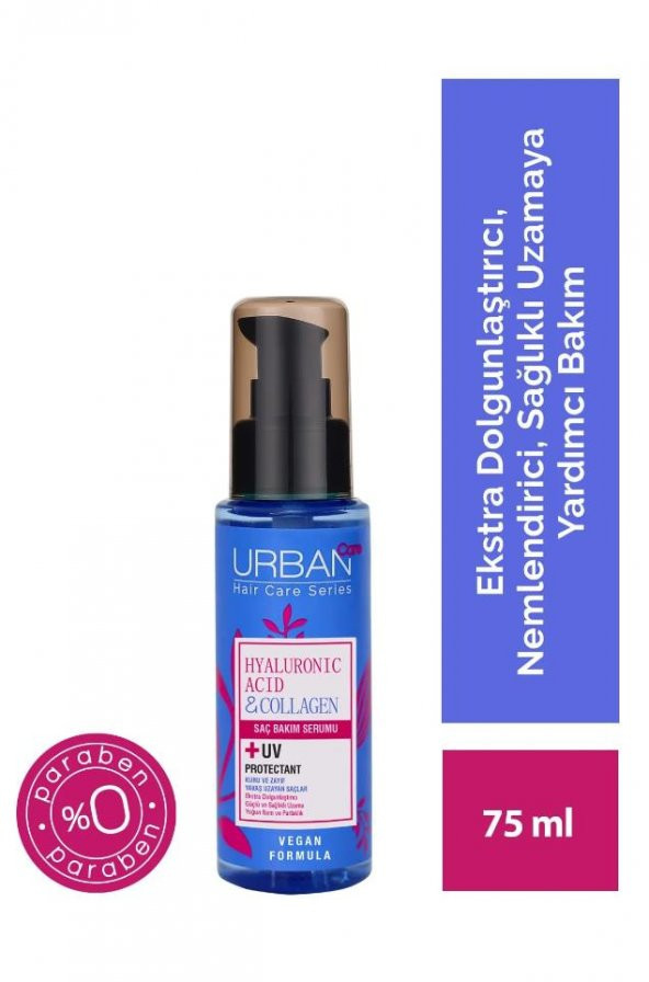 Urban Care Hyaluronik Asit & Kolajen Saç Bakım Serumu 75 Ml