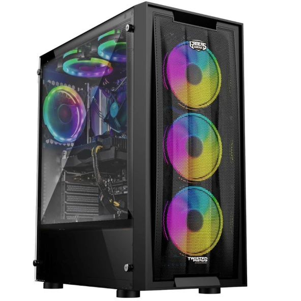 GAMERS ARENA SPACE-3 AMD RYZEN 5 5600 32GB DDR4 1TB SSD RTX4060TI 8GB FREEDOS GAMING PC