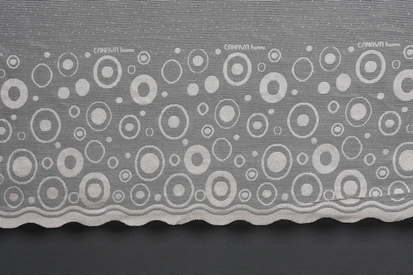 KDK 1560 DESEN VİZON  RENK TEK KANAT Hazır dikilmiş Pileli Fon Perde 300*260 cm - Resim 3