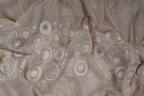 KDK 1560 DESEN VİZON  RENK TEK KANAT Hazır dikilmiş Pileli Fon Perde 300*260 cm - Resim 8