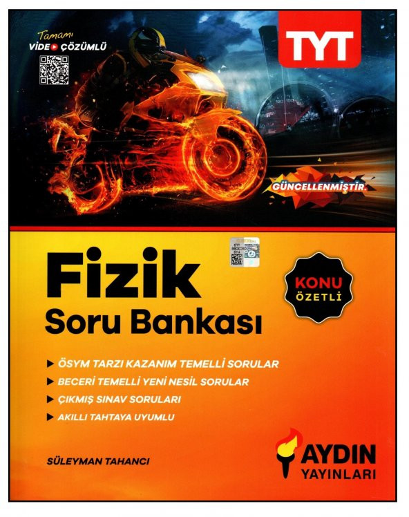 Aydın Yayınları TYT Fizik Konu Özetli Soru Bankası