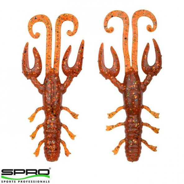 SPRO Insta Craw 9cm 5g Istakoz Silikon Yem Caramel Disco 5ad. - 3