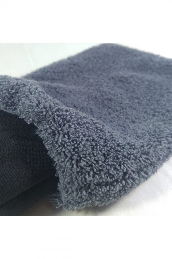 Oto & Ev Yıkama Ve Cila Eldiveni - Siyah Mikrofiber - 3