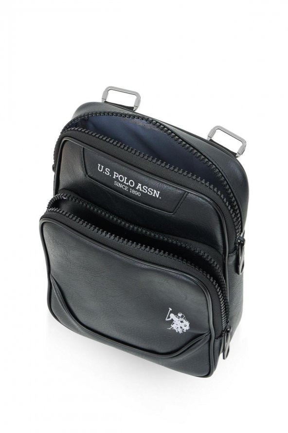 U.S. POLO ASSN. PLEVR23656 Siyah Erkek Omuz Çantası - 6