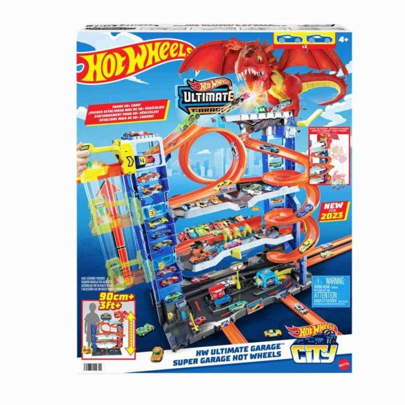 Hot Wheels Şehri Yeni Ultimate Garaj HKX48 Lisanslı Ürün - 4