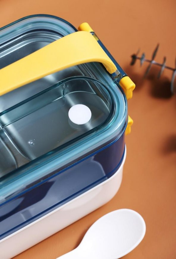 Vagonlife XC-462 1400ml Lacivert Çelik Saklama Kabı - Resim 3