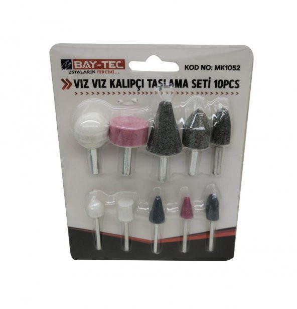 Bay-Tec Vız Vız Kalıpçı Taşlama Seti 10 Parça MK1052 - 3