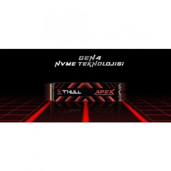 Thull Apex 2tb Gen4 M2 Nvme Pcıe G4X4 7500-6500MB/S THL-M2PCIE-APXG4X4/2TB - 4