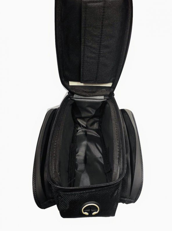 Sarissa 816 6 inç Su Geçirmez Dokunmatik Ekran Bisiklet Kadro Üstü Çanta Kırmızı - Resim 5