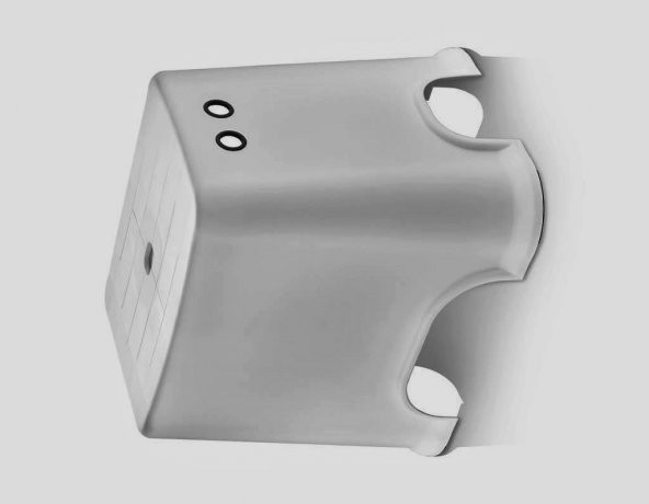 Geseus Banyo Taburesi Çok Amaçlı Tabure Kaymaz Ayakalı Max-140kg Taşıma Kapasitesi-Açık Gri-5171-84G - 5