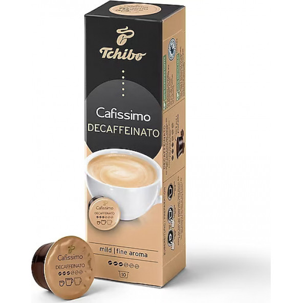 TCHİBO CAFİSSİMO DECAFFEINATO MİLD FİNE  AROMA KAPSÜL KAHVE 10LU