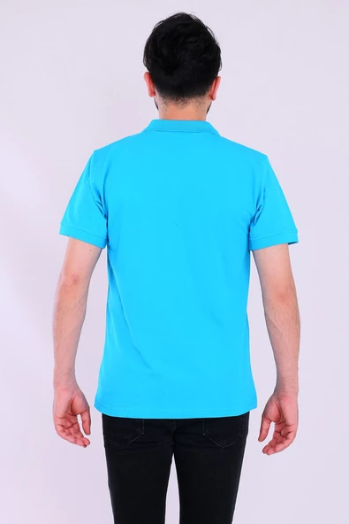 Turkuaz Basic Polo Yaka Erkek Tshirt - 7