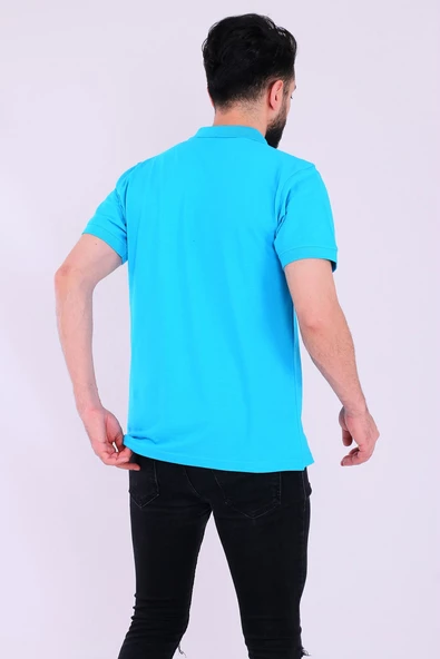 Turkuaz Basic Polo Yaka Erkek Tshirt - 6