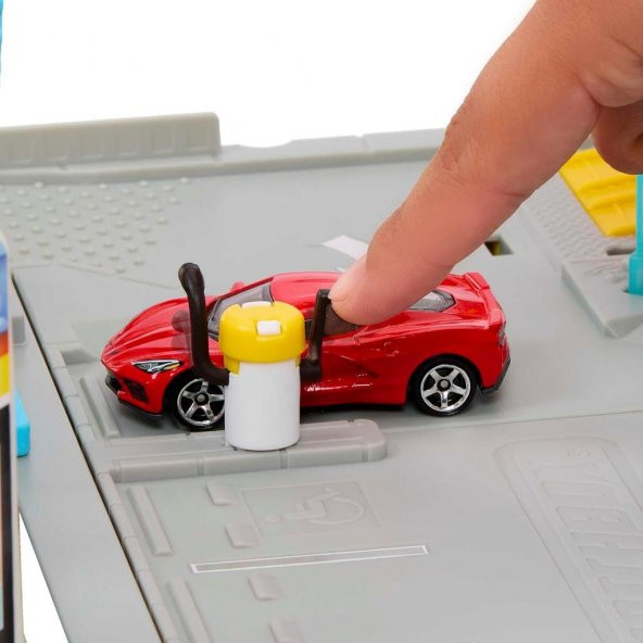 Matchbox Aksiyon Sürücüleri Süper Oto Yıkama Oyun Seti HNJ54 - 3