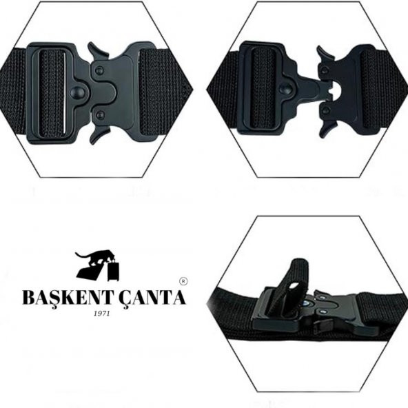 Taktikal Kemer Metal Klipsli 8683255012794 - 4