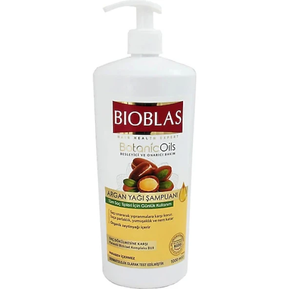 Bioblas Argan Yağı Şampuanı 1000 Ml