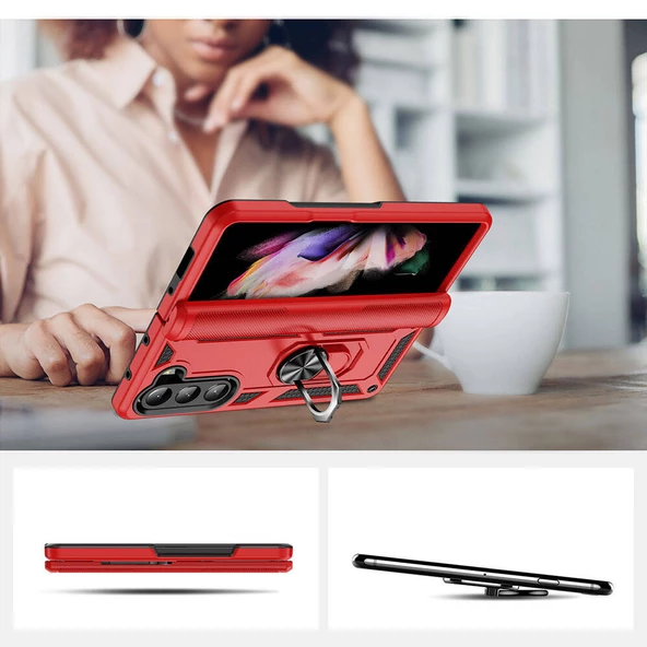 Samsung Galaxy Z Fold 5 Kılıf Vega Kapak - Resim 7