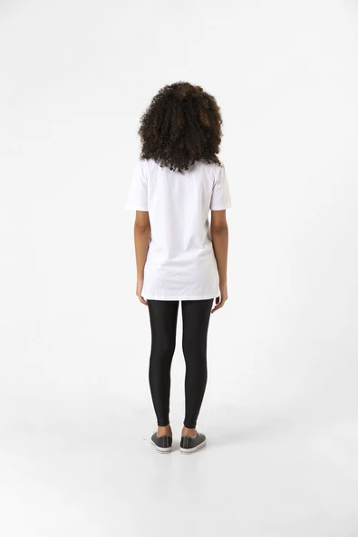 Casper The Friendly Ghost Life Goal Beyaz Kadın V yaka Tshirt - 5