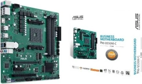 Asus Pro B550M-C/CSM Amd B550  DDR4 4600 MHz (OC) Am4 mAtx Anakart