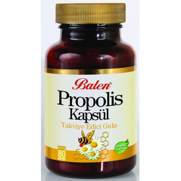 Balen Propolis 80 Kapsül 670 mg