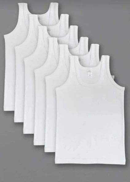 SEHER YILDIZI 0036 ERKEK ÇOCUK ASKILI ATLET 6 ADET ürün görseli