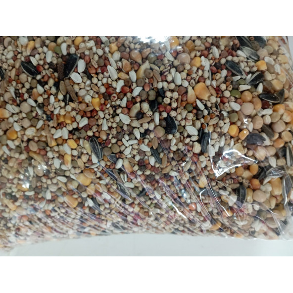 GÜVERCİN DÖRT MEVSİM YEMİ 3 KG + VİTESAD KUŞ MİNERALLİ 1 KG '10 BÖLMELİ - 3