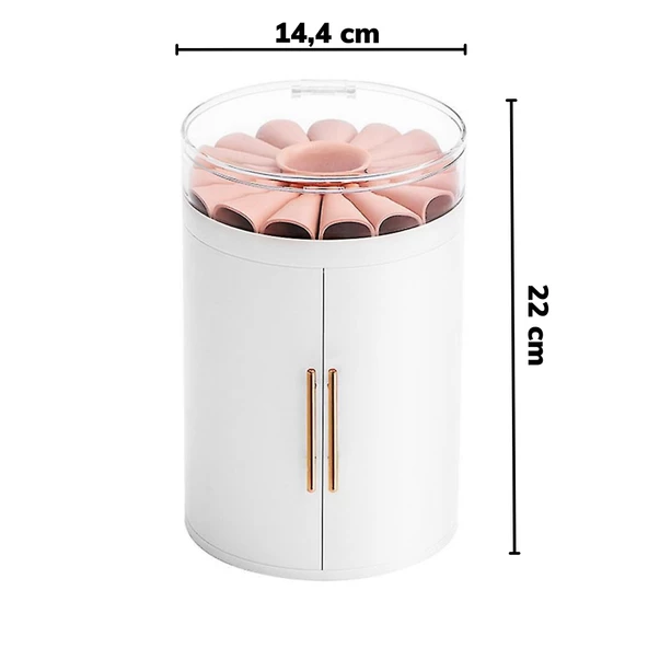 Piev House By House Çekmeceli Kapaklı Askılı Takı Mücevherat Bijuteri Aksesuar Düzenleyici Organizer - 6