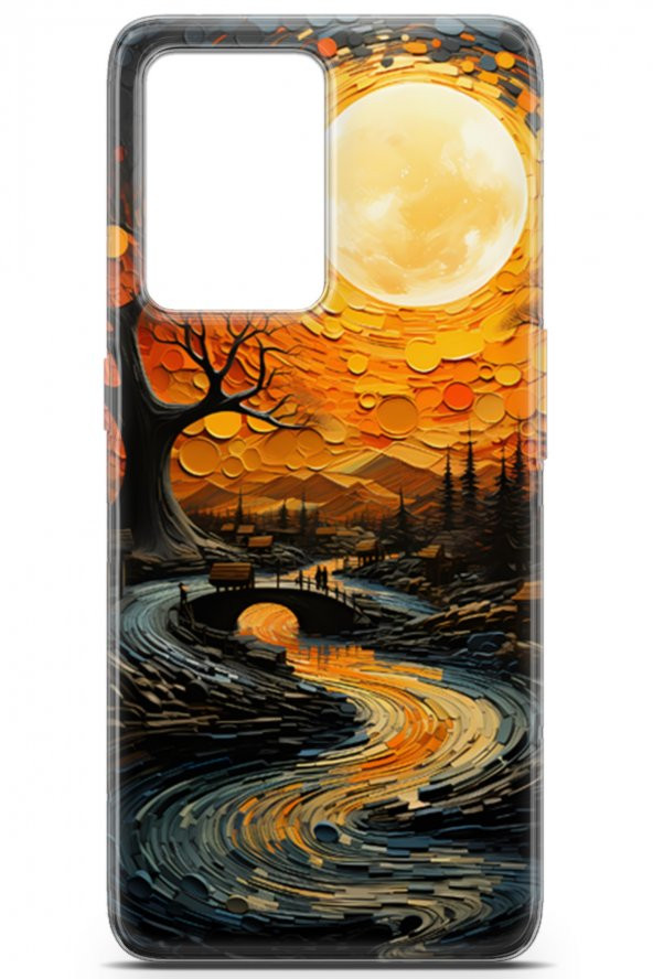 Realme Gt2 Pro Kılıf Seri Fresh 1 Güneş Manzara AI Telefon Kılıfı - 2