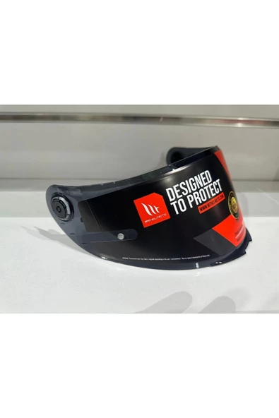 KASK CAMI MT V-14B REVENGE 2 S 22,06 YENİ NESİL (SMOKED) SİYAH - 2