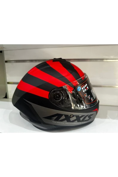 KASK AXXİS DRAKEN S PREMIER B5 MAT RED/BLACK/GREY