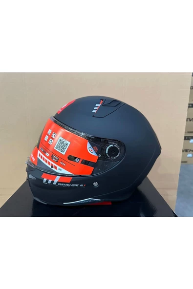 KASK MT REVENGE 2 S A1 MAT SİYAH
