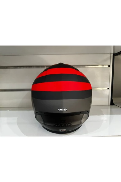 KASK AXXİS DRAKEN S PREMIER B5 MAT RED/BLACK/GREY - 2