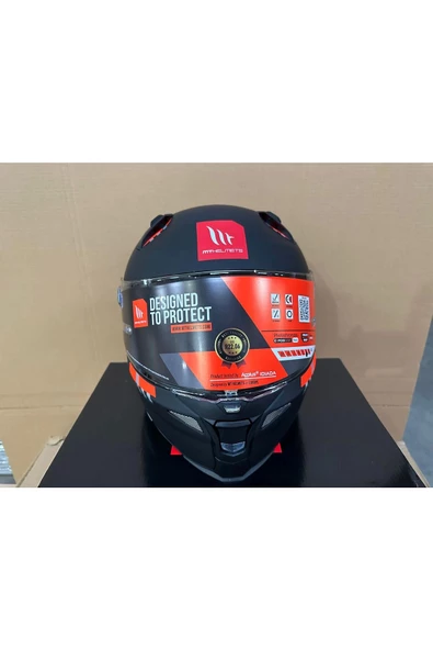 KASK MT REVENGE 2 S A1 MAT SİYAH - 4