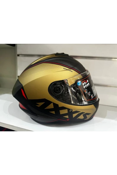 DRAKEN S GEAR A9 MAT GOLD/BLACK ürün görseli 1