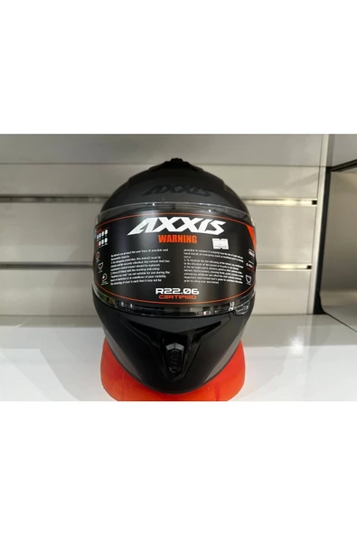 KASK AXXİS Uyumlu DRAKEN S PREMIER B5 MAT BLACK/GREY - Resim 4