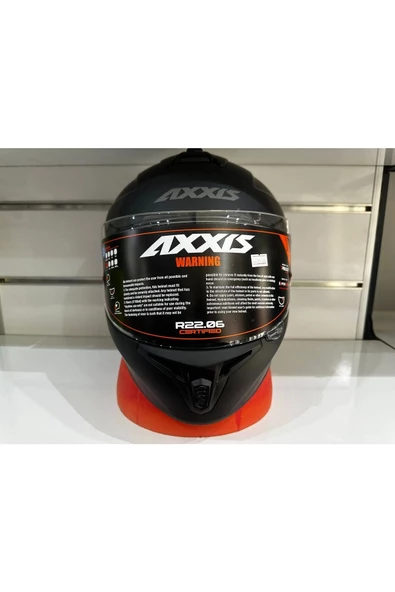 DRAKEN S MP4 B1 SİYAH MOTOSİKLET KASK - 4