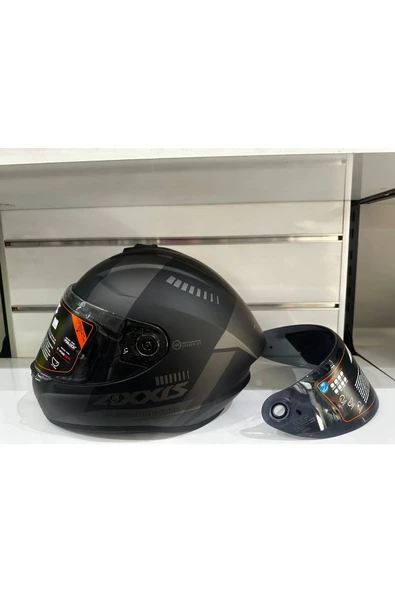 DRAKEN S MP4 B1 SİYAH MOTOSİKLET KASK - 3