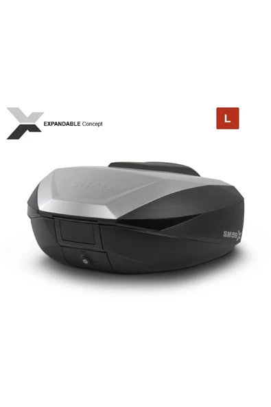 SHAD Sh59x Motosiklet Arka Çanta Genişleyebilen Model - Resim 2
