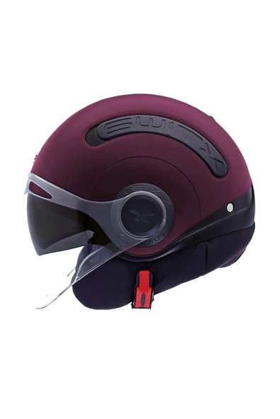 Kask Nexx Sx.10 Mat Mor Çenesiz Güneş Gözlüklü - Resim 2