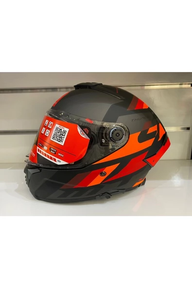 Kask Mt Thunder 4 Sv Ergo B15 Mat Kırmızı/grı