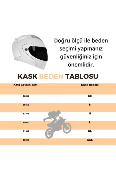 Scope Arch Çene Açilir Motosiklet Kaski - 5