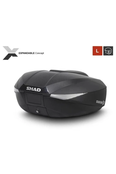 SHAD Sh 58x Motosiklet Topcase Arka Çanta - 2