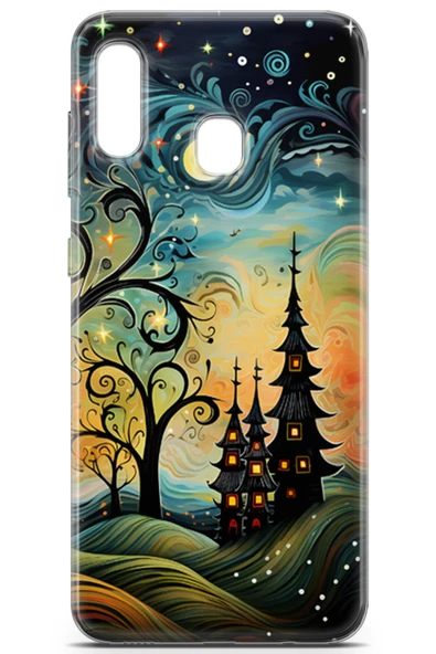Samsung Galaxy A30 Kılıf Seri Fresh 30 Chinese Kenarları Şeffaf Kapak - 2