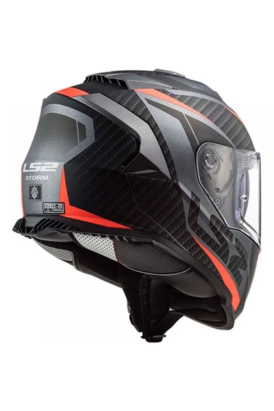 Kask Ls2 Storm Racer Full Face - 3