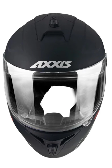 Kask Axxis Draken S Mat Siyah Full Face - Resim 3