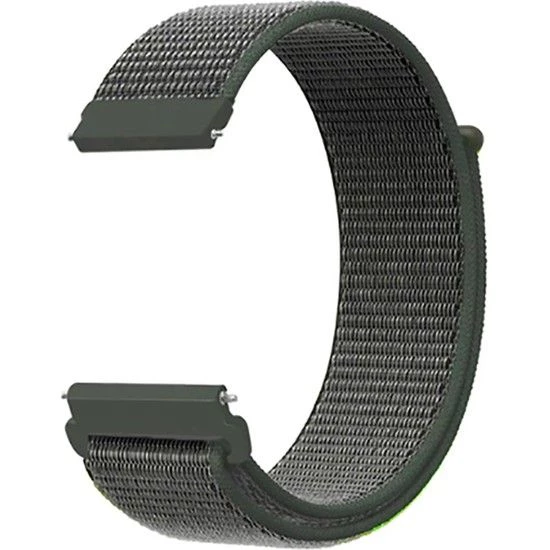 Gpack Haylou Watch 2 Pro Kordon CırtCırt Kumaş Ayarlanabilir - 5