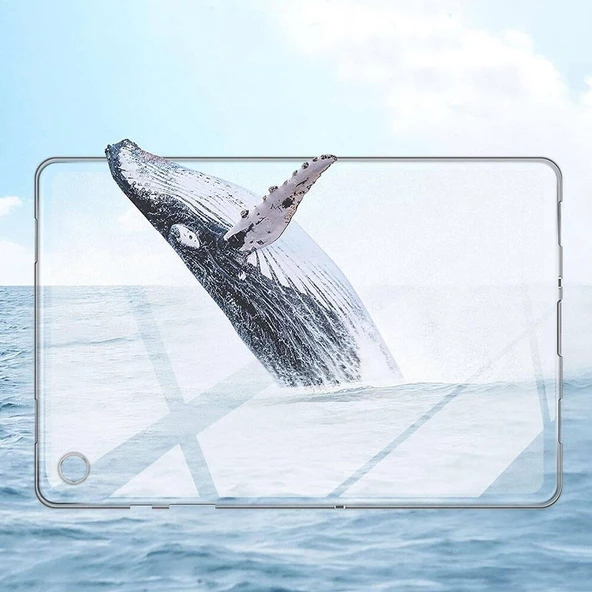 Gpack Samsung Galaxy Tab A9 Plus X210 Kılıf Silikon Arkası Buzlu Lüx Koruma s3 - 4